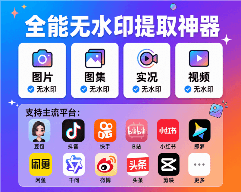 2026年无广告且免费去水印在线工具怎么使用？高效小程序案实测